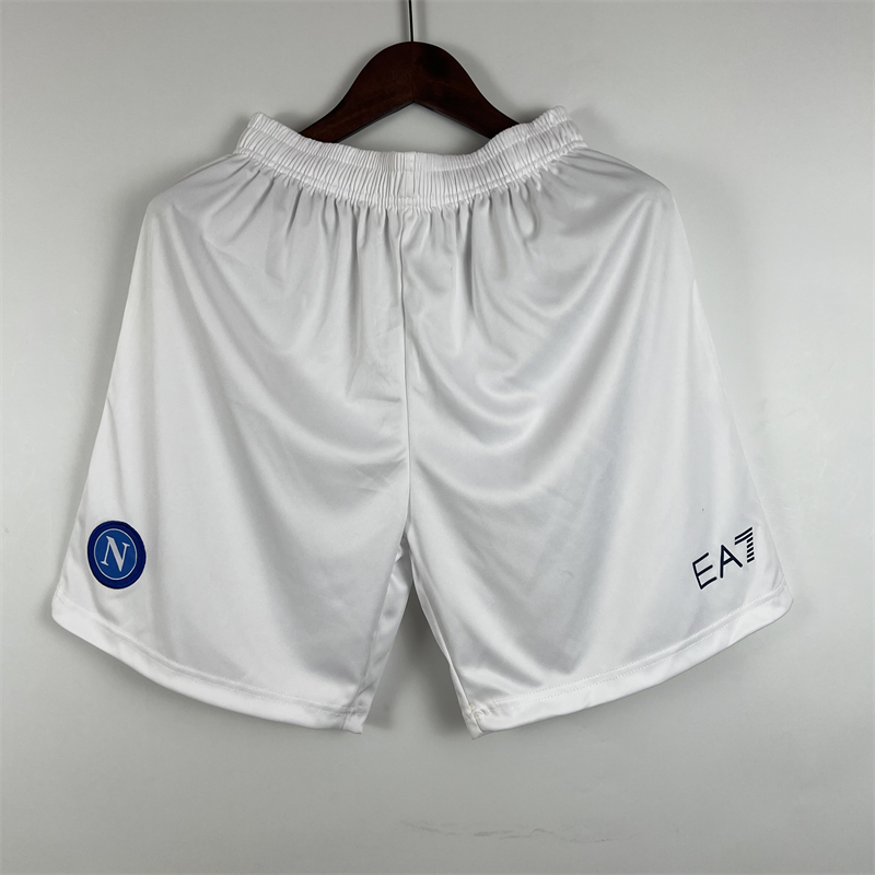 Naples White Shorts 23/24 Football kit 2024 Soccer Team Shirt