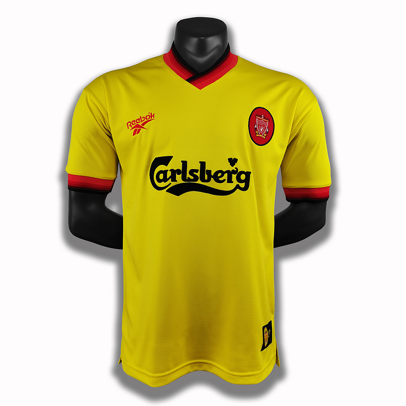 Liverpool Retro Jersey 1998 Away Football Jersey Soccer Shirt