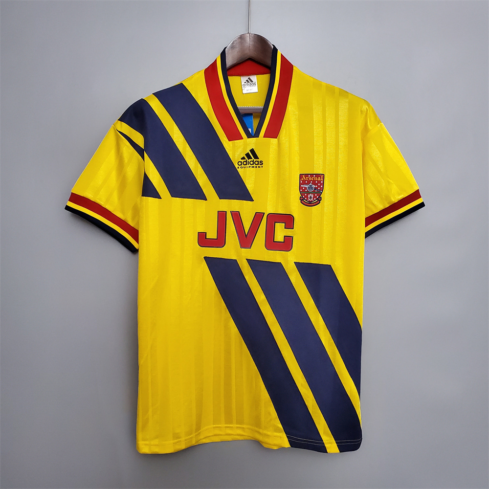 Arsenal Jersey Away kit 1993 1994 Retro