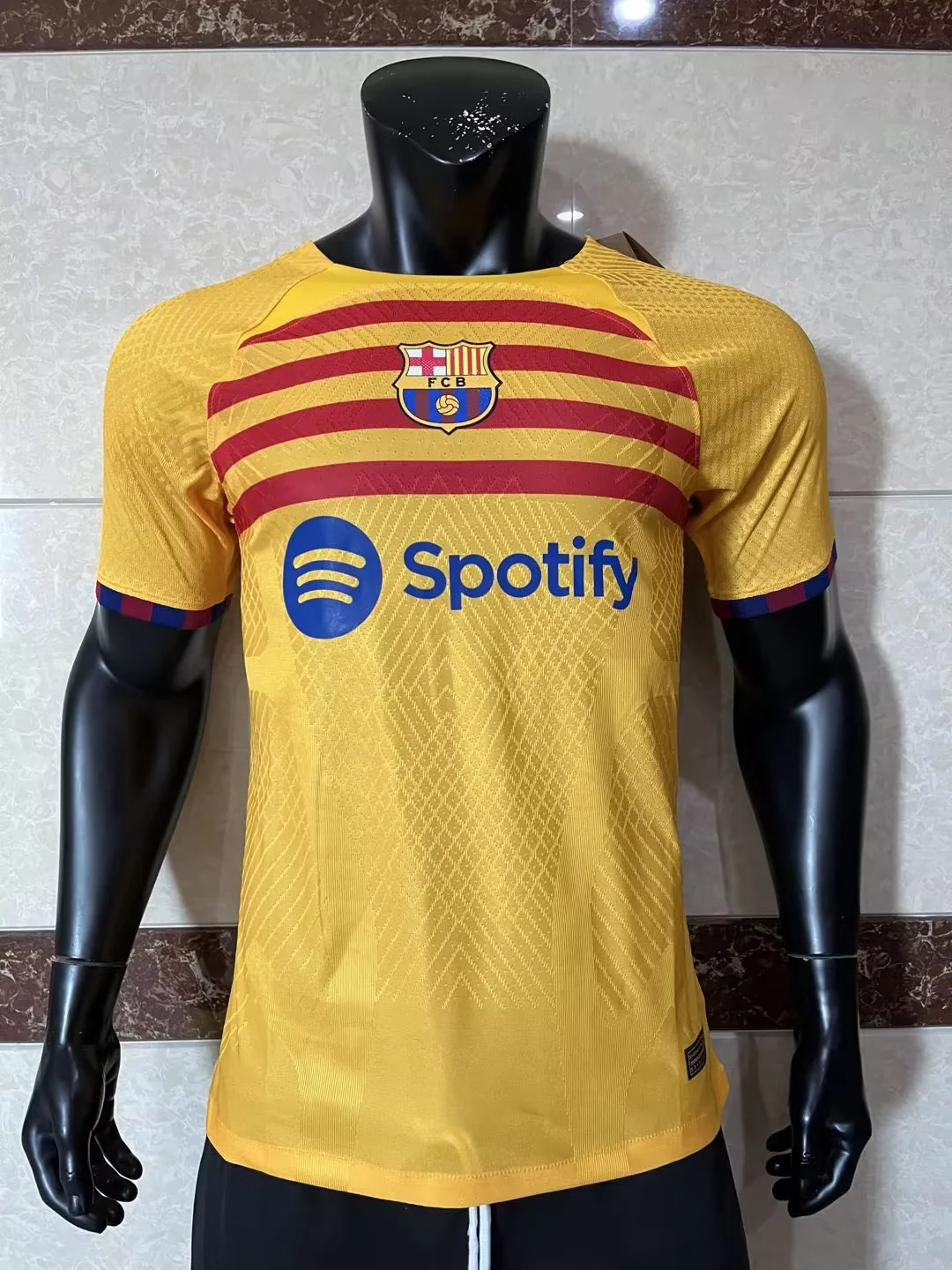 Player Version 22/23 Barcelona Jersey Forth Football Jersey Custom Name 2024 Soccer shirt