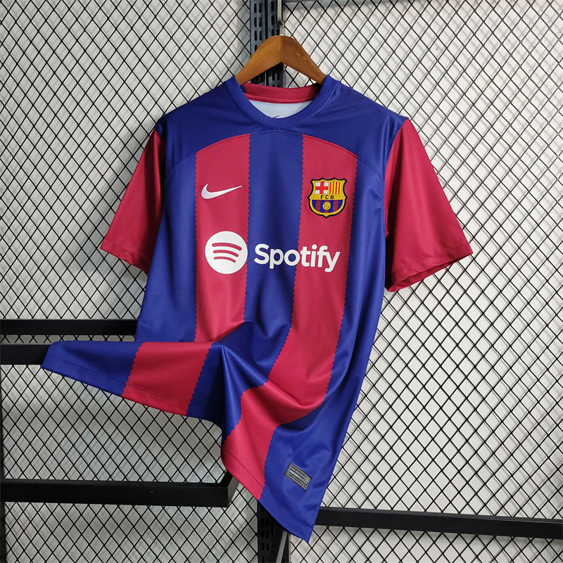 Barcelona Jersey 23/24 Home Football kits 2024 Soccer Team Shirt